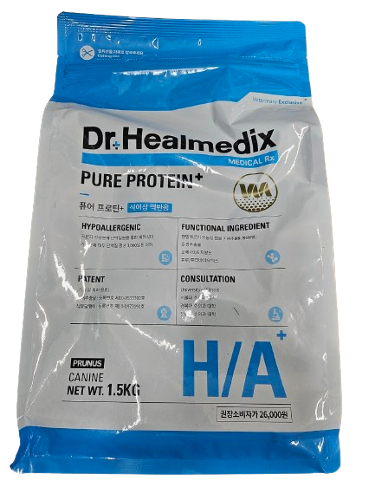 [강아지] 닥터힐메딕스 독 H/A+ 퓨어 프로틴+ 1.5kg 식이알러지 처방식